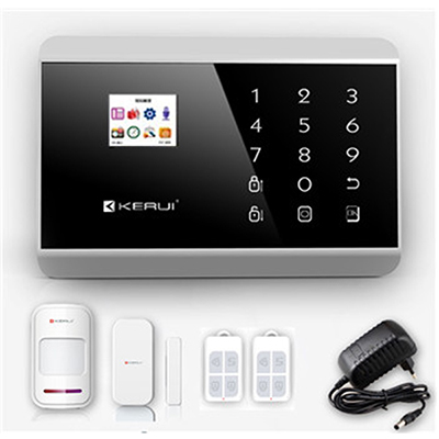 Touch Panel Dual Network Burglar Alarm System