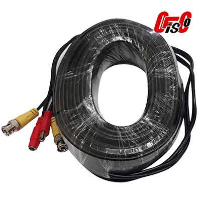 All-In-One BNC Video And Power Cable Wire Cord With Connector For CCTV Security Camera