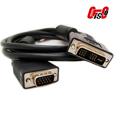 DVI-1787-06 DVI 18+5 / VGA M/M Cable Connector